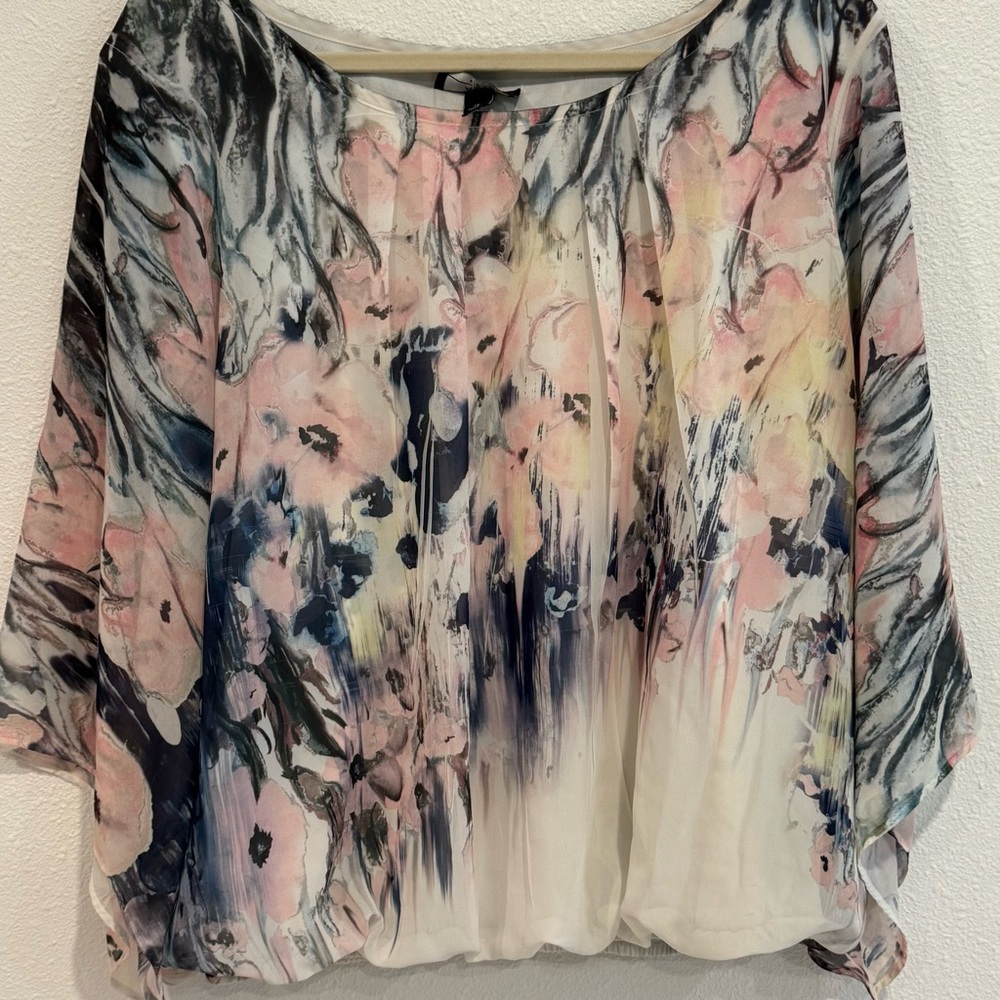 Cupio Multicolor Abstract Women's Blouse